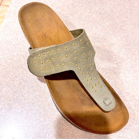 Italien toe sandals size 9.5 - Picture 3 of 6